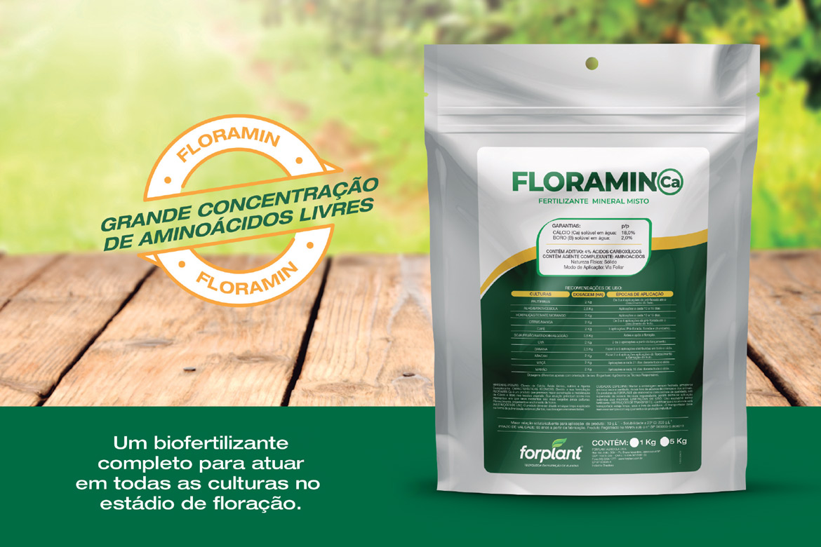 Floramin Ca: Nutrientes Essenciais para o Desenvolvimento das Culturas